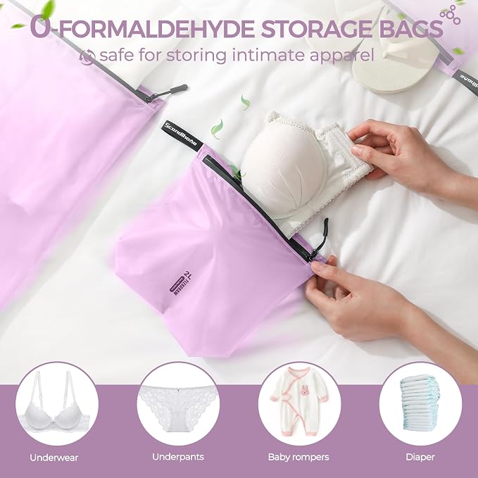 Travel Laundry Bag Ultralight Waterproof Washable Wet Dry Bag - Image 3