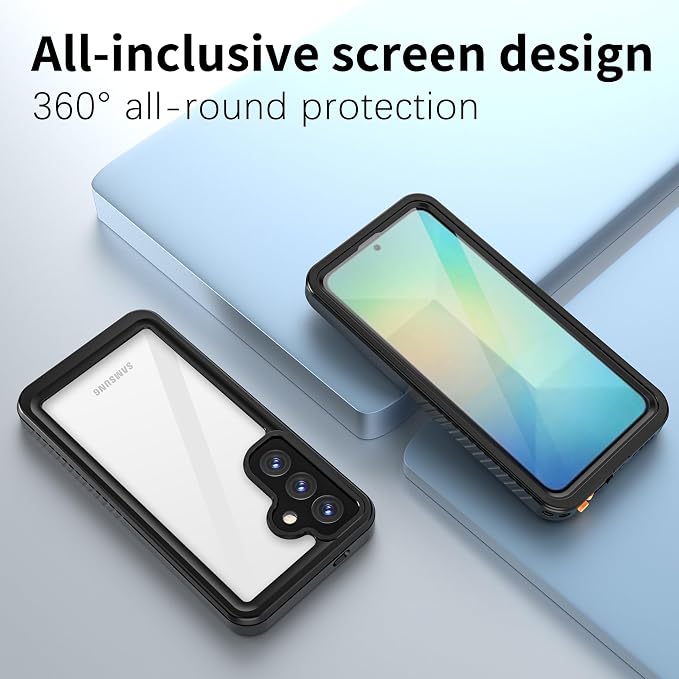 for Samsung Galaxy S25 Case, IP68 Waterproof Dustproof Case, Full Body Heavy - Image 4