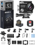 AKASO Brave 4 Action Camera 4K 30fps Ultra HD WiFi Sport Cameras by AKASO