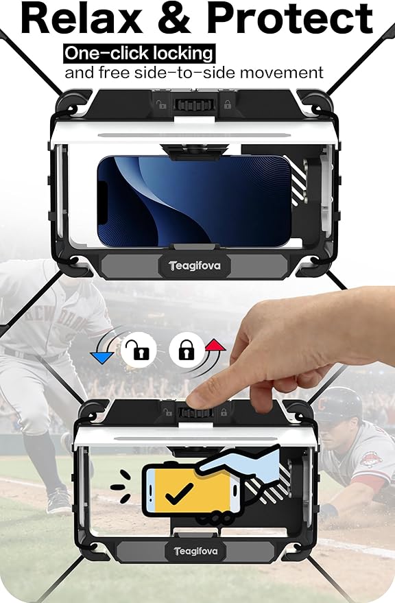 Phone Fence Mount with Shade & Cooling Fan - Image 3
