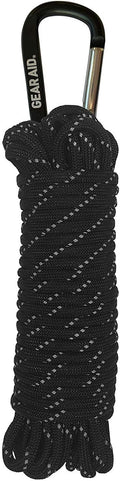 Gear AID 550 Paracord and Carabiner, 7 Strand Utility Cord by GEARAID