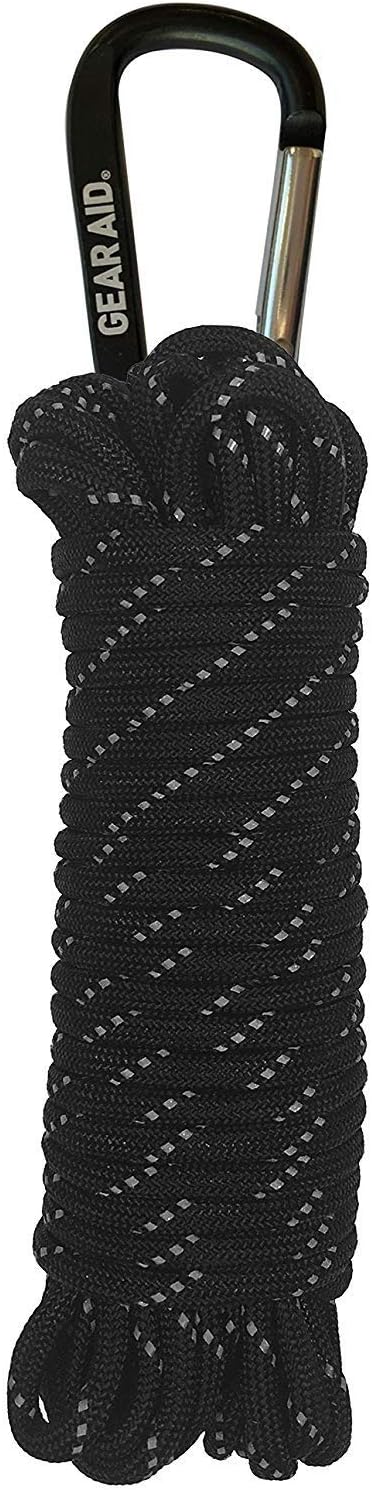 Gear AID 550 Paracord and Carabiner, 7 Strand Utility Cord by GEARAID