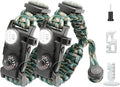 20 in 1 Survival Paracord Bracelet Adjustable Gear Kit by NVioAsport