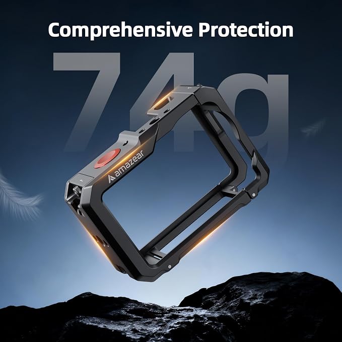 AMAZEAR Metal Protective Case for DJI Osmo Action 6 Accessories, Action6 Pro - Image 7