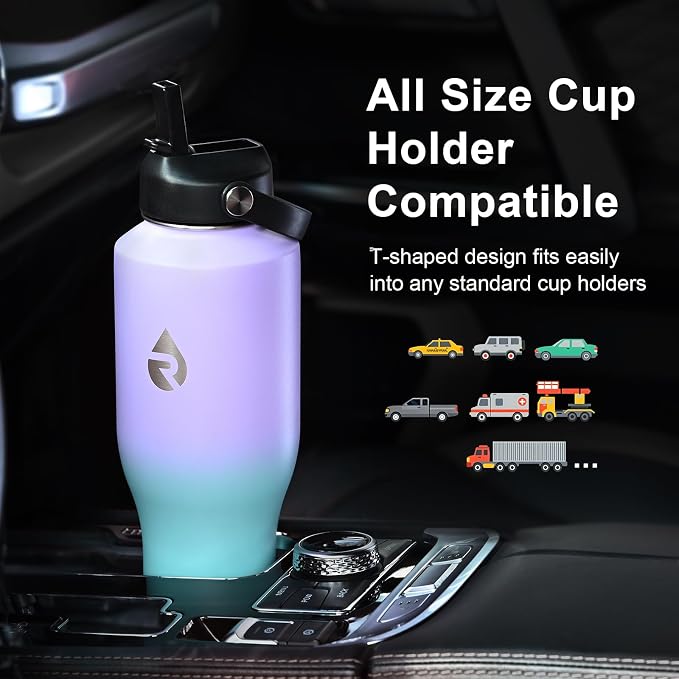 RAYMYLO 40 oz Insulated Water Bottle - Image 2