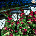 GIGALUMI 8 Pack Solar Lights Outdoor Waterproof, LED Solar Garden Lights by GIGALUMI