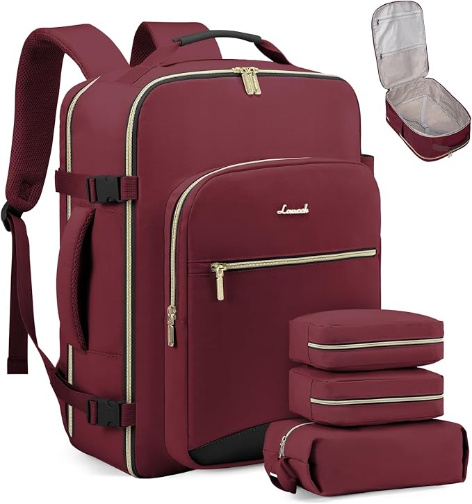LOVEVOOK Travel Backpack for Women & Men 40L, Airline Approved Carry On by LOVEVOOK