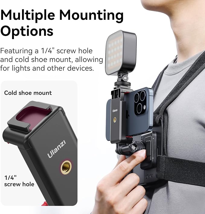 ULANZI CM028 Adjustable Chest Mount Harness - Image 6