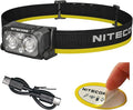 Nitecore NU25 MCT 400 Lumen Lightweight USB-C Rechargeble Outdoor Headlamp by NITECORE