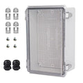 Waterproof Electrical Box with Mounting Plate, IP67 Junction Box Stainless by YETLEBOX