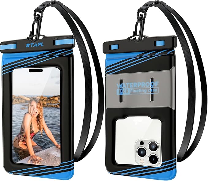 Floating Waterproof Phone Pouch 2 Pack by Unknown