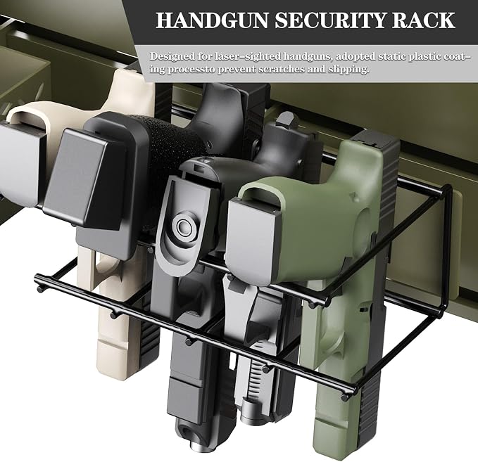 Gun Racks for Wall, Heavy-Duty Aluminium Slatwall Panels Gun Wall Mount Storage - Image 8