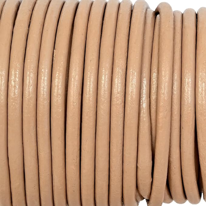 GENIQUE Real/Genuine Round Leather String Cord - Image 4