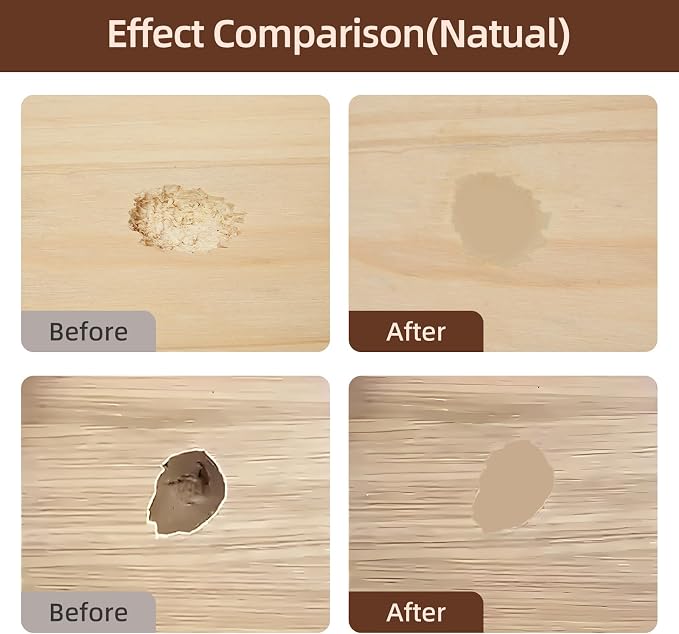 Boncart Wood Filler, Wood Putty, Wood Filler Paintable, Wood Repair Putty - Image 2