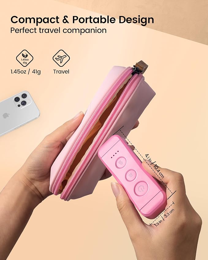 Glocusent USB Rechargeable Book Light, Portable Clip-on LED Reading Light - Image 6