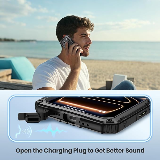 Mitywah Waterproof Case for iPhone 17 Pro, Rugged Metal Case - Image 7