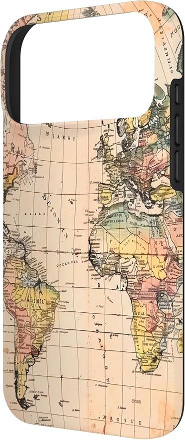 World Map, Old Map of The World Case - Image 2