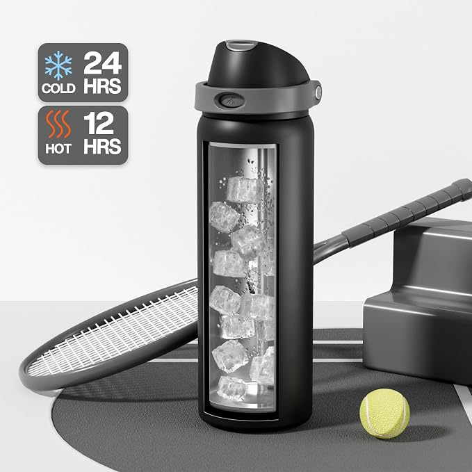POWCAN 32 oz Stainless Steel Water Bottle - Image 3