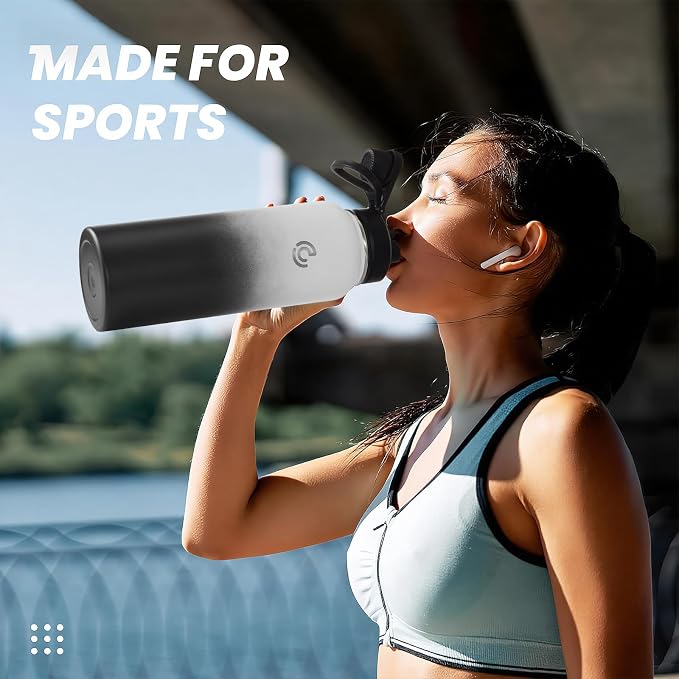 Sports Water Bottle 40oz, Insulated Water Bottle - Image 6