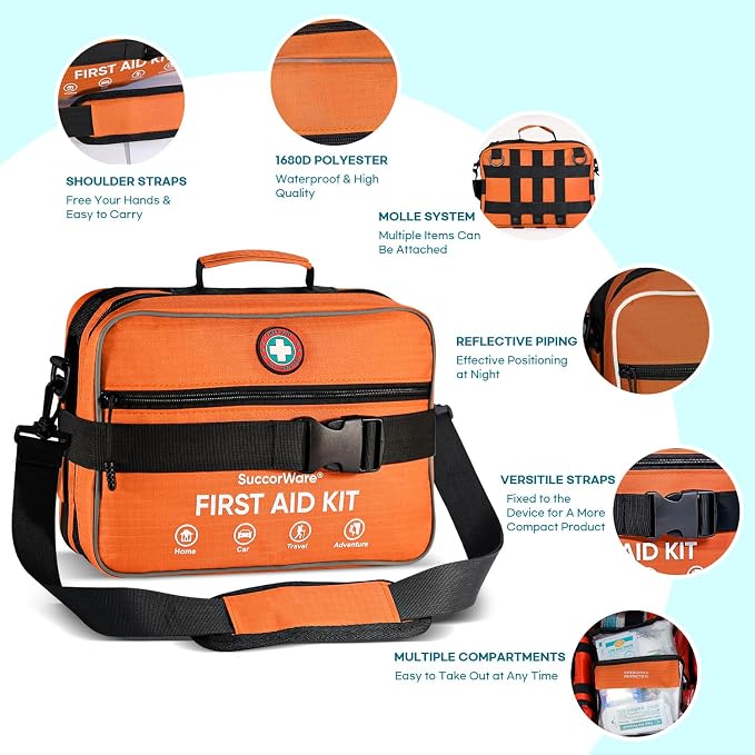 Professional 435 Pieces Large First Aid Kit - Image 3