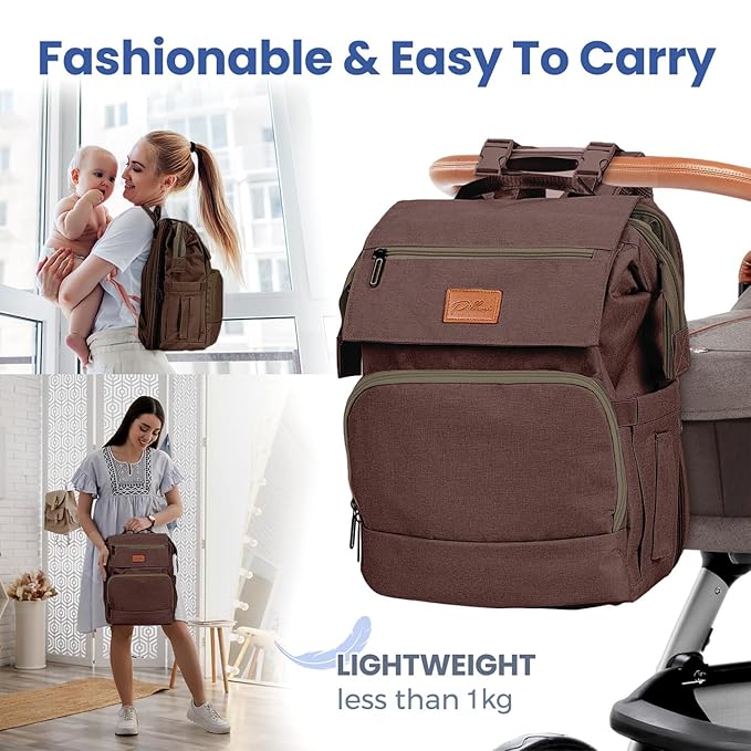 PILLANI Baby Diaper Bag Backpack - Image 5