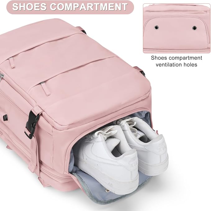 coofay Expandable Travel Backpack - Image 5
