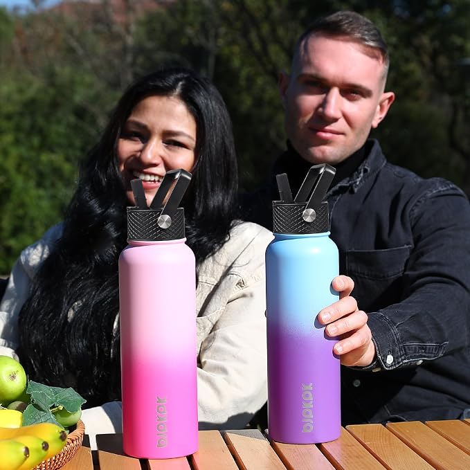 BJPKPK 2 Pack Insulated Water Bottles - Image 6