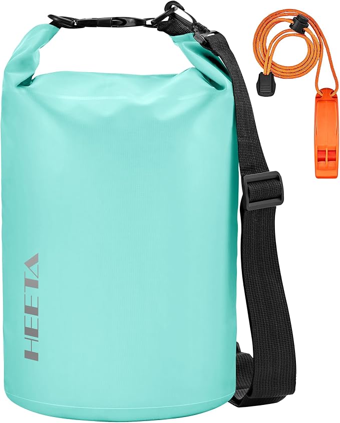 HEETA Waterproof Dry Bag for Women Men, 5L/10L/20L/30L/40L Roll Top Lightweight by HEETA