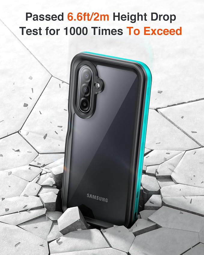 Lanhiem for Samsung Galaxy A17 5G Phone Case, IP68 Waterproof Dustproof - Image 3
