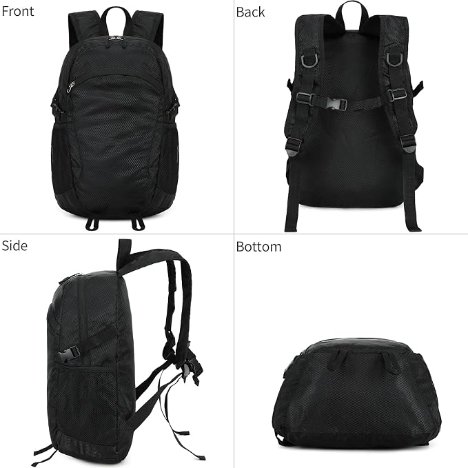 Small Hiking Backpack Travel Lightweight Hiking Packable Daypack - Image 9