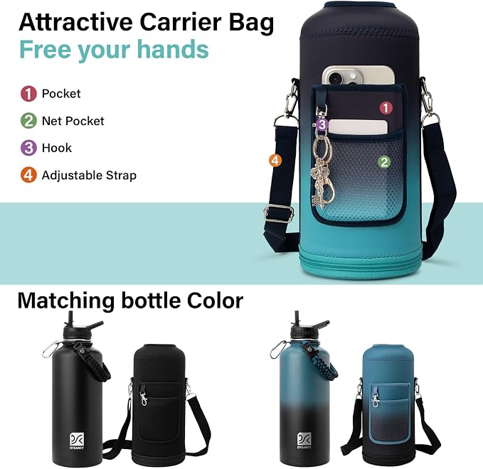 DYSANKY Insulated Water Bottle | Thickened Stainless Steel - Image 4
