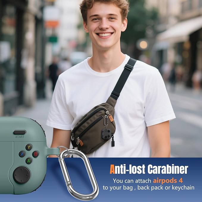 Getino Game Case for AirPods 4 2024 Cover - Image 8