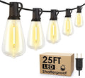 Larkvue 25FT Outdoor String Lights, Patio Lights by Larkvue