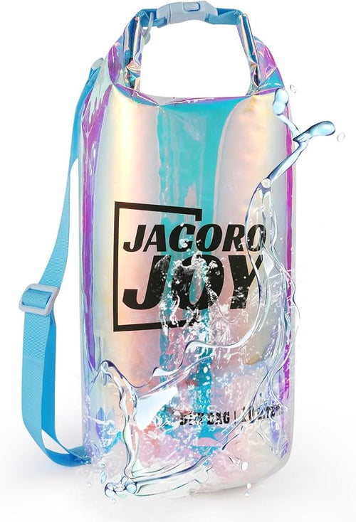 10L Dry Bag Iridescent TPU Waterproof Beach Bag by Unknown