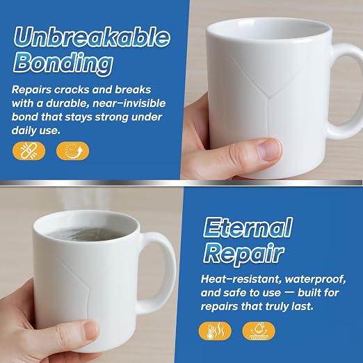 Ceramic Glue Repair Kit, 30g Ceramic Glue - Image 4