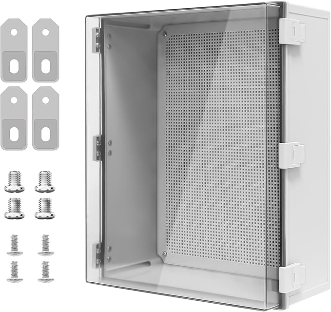 Electrical Box IP65 Waterproof ABS Plastic Enclosure Outdoor and Indoor Project by LMioEtool