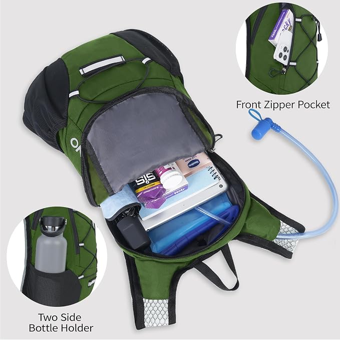 Lightweight Hydration Backpack, Running Backpack - Image 4
