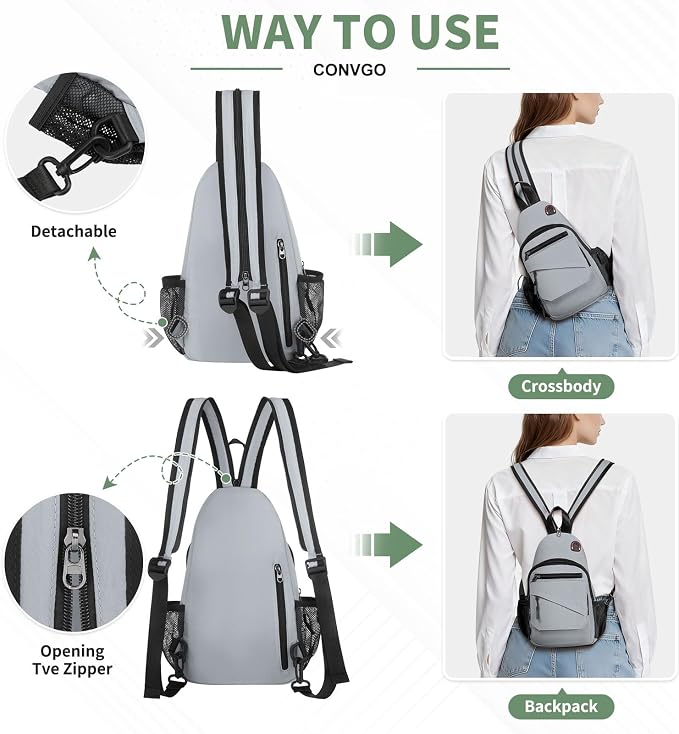Small Crossbody Bag Casual Sling Bag - Image 4