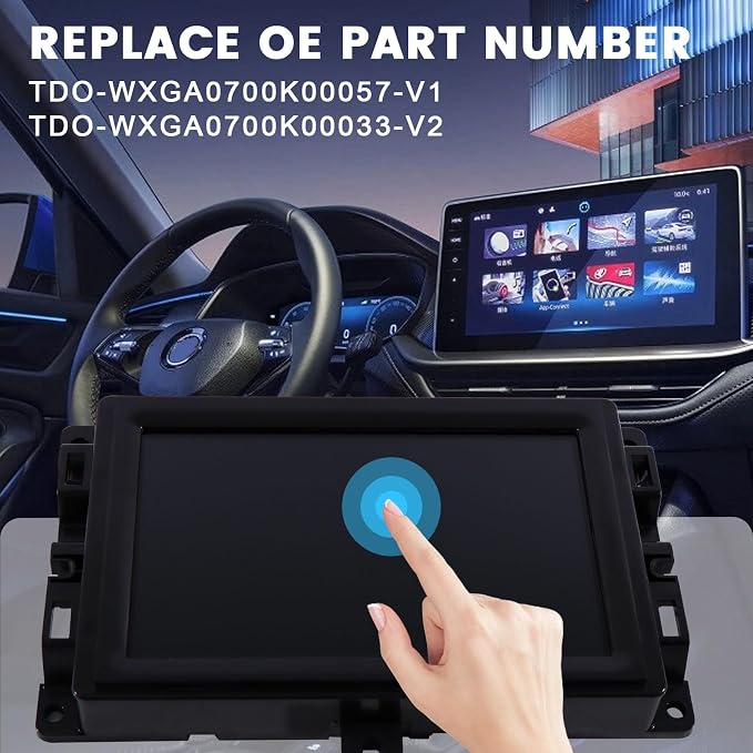 7" Uconnect Touch Screen Display Compatible - Image 3