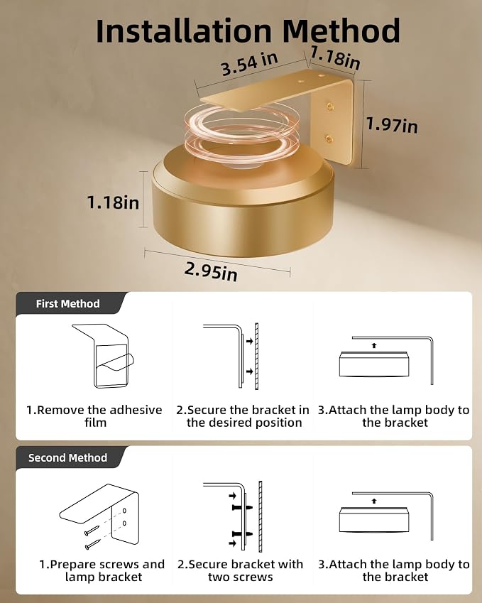 EZVALO Picture Lights for Wall, 2000mAh Rechargeable Battery Magnetic Poster - Image 8