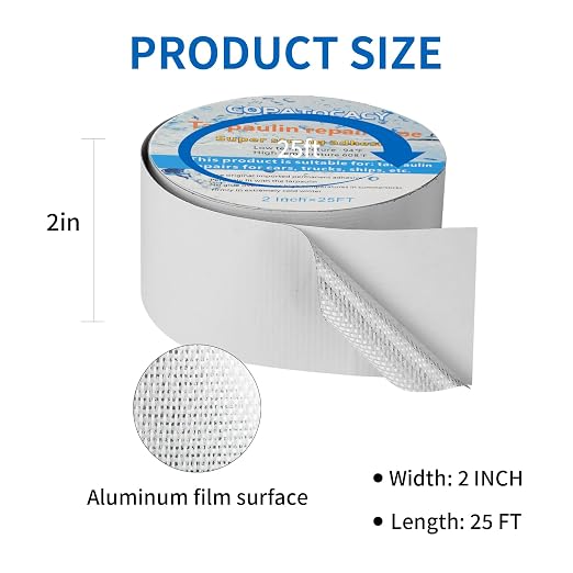 Tent Repair Tape, Weatherproof Resistant - Image 2