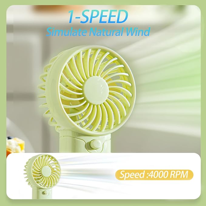 4 Pack Mini Portable Fan - Image 4