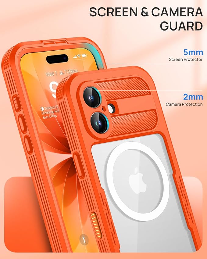 Lanhiem Magnetic for iPhone 17 Case, IP68 Waterproof, Compatible - Image 7