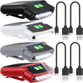 Mudder LED Clip on Cap Lights USB Rechargeable Cap Flashlight Clip Waterproof by Mudder