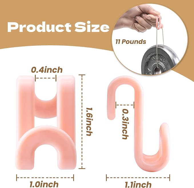Mlici Clothes Hanger Connector Hooks, 60 Pack Hanger Extender Space Saver - Image 6