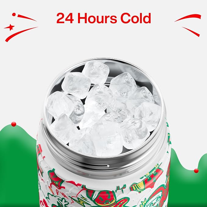 ENCOOL Christmas Insulated Water Bottle - Image 7
