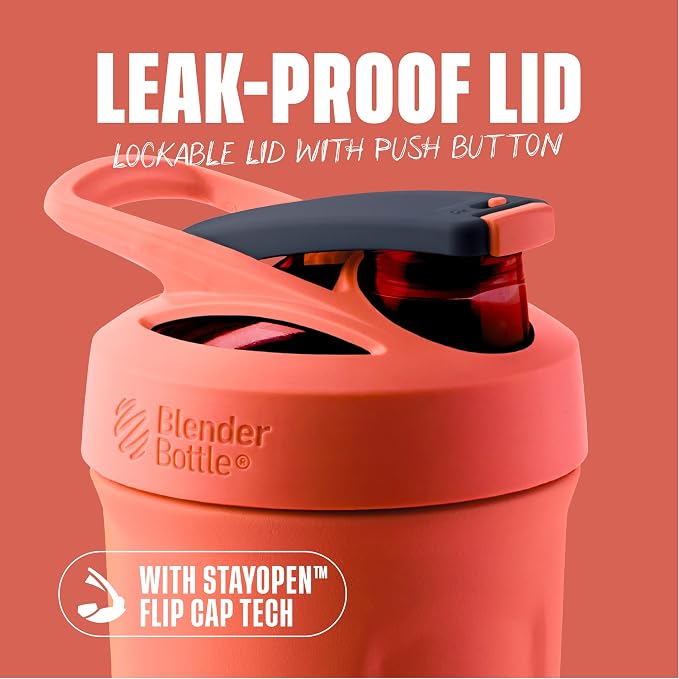 BlenderBottle Sport Shaker Cup Insulated Stainless Steel Water Bottle - Image 2