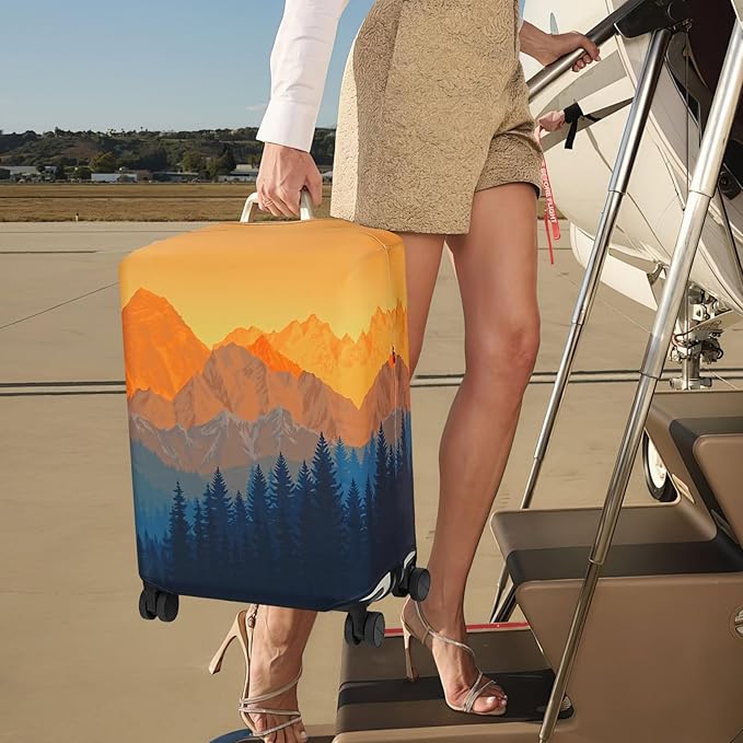 Explore Land Travel Luggage Cover Suitcase Protector Fits 18-22 Inch Case - Image 7