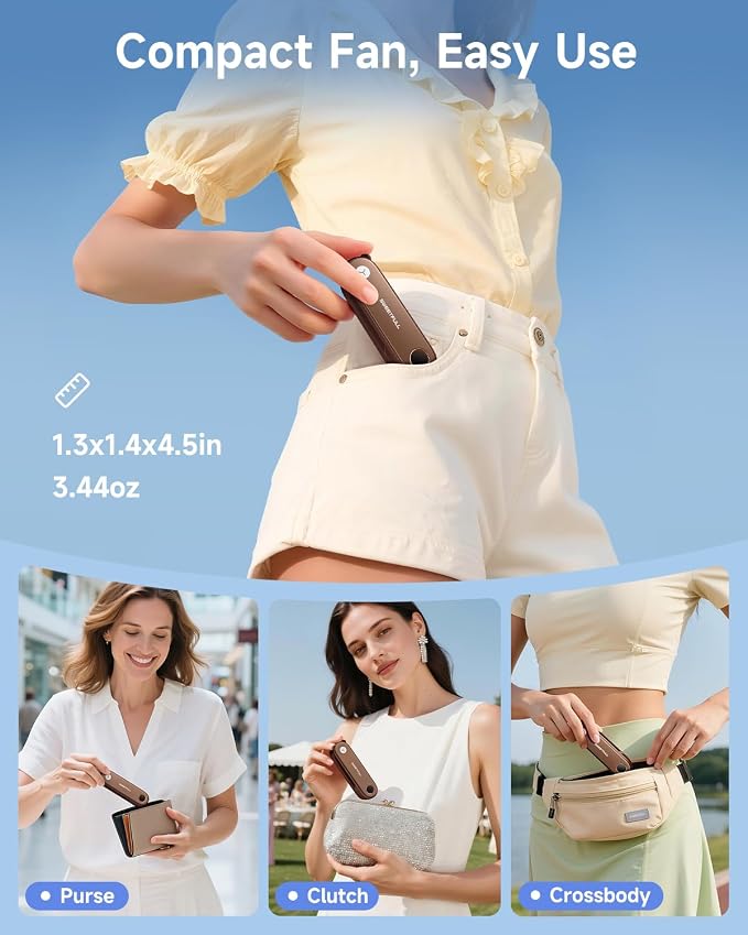 SWEETFULL Portable Handheld Mini Fan - Image 4
