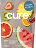 Cure Hydration | Plant-Based Electrolyte Drink Mix | No Added Sugar | FSA-HSA | by CureHydration